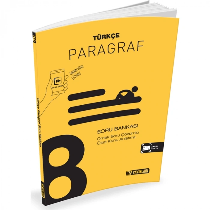 HIZ 8. SINIF TÜRKÇE PARAGRAF SORU BANKASI