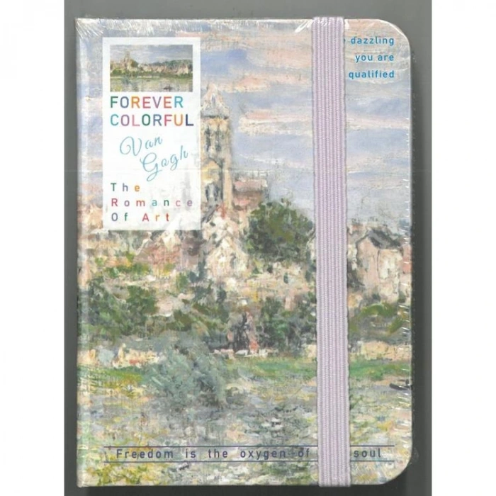 SÜDOR BN21-2  SERT KAPAK LASTİKLİ LÜKS A7 ÇİZGİLİ 80 YP. NOT DEFTERİ  MANZARA - TEKLİ