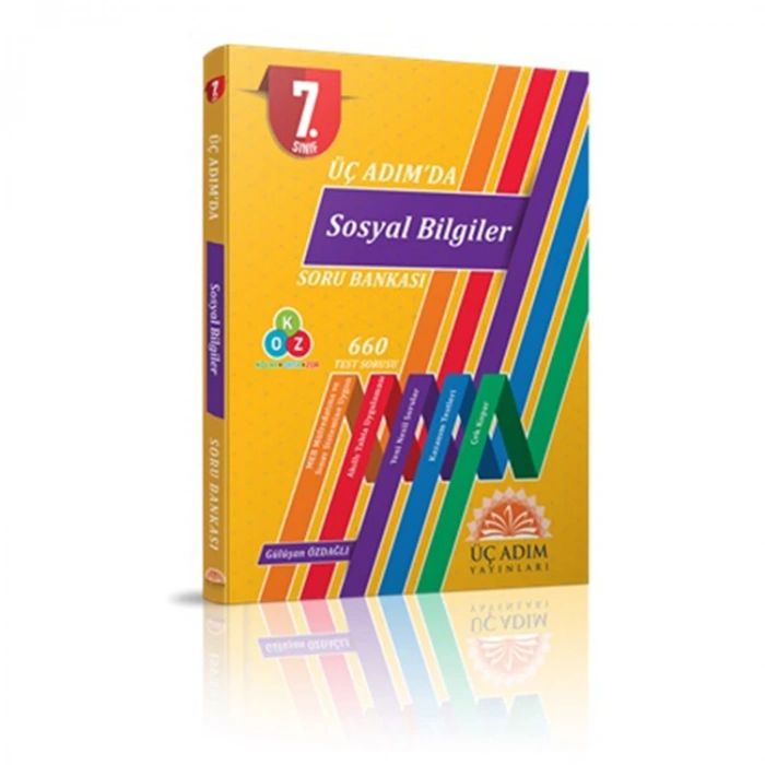 ÜÇ ADIM 7. SINIF ÜM ADIMDA SOSYAL BİLGİLER SORU BANKASI