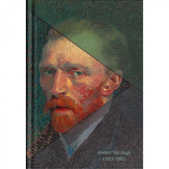DEFFTER PORTRELER / VAN GOGH SERT KAPAK A5 ÇİZGİLİ DEFTER 96 YP
