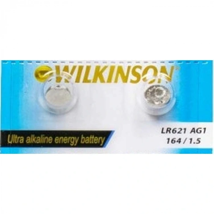 WILKINSON LR621/ AG1 ALKALİN DÜĞME SAAT PİLİ  2Lİ