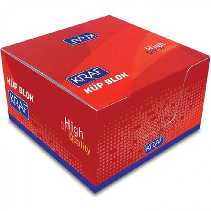 KRAF KÜP BLOK BEYAZ NOT KAĞIDI 8X8 CM 115G