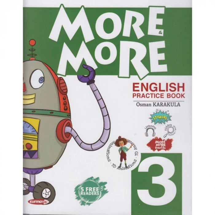 KURMAY ELT 3. SINIF MORE & MORE ENGLISH PRACTICE BOOK + WORKBOOK + CRAFT BOOK + READERS