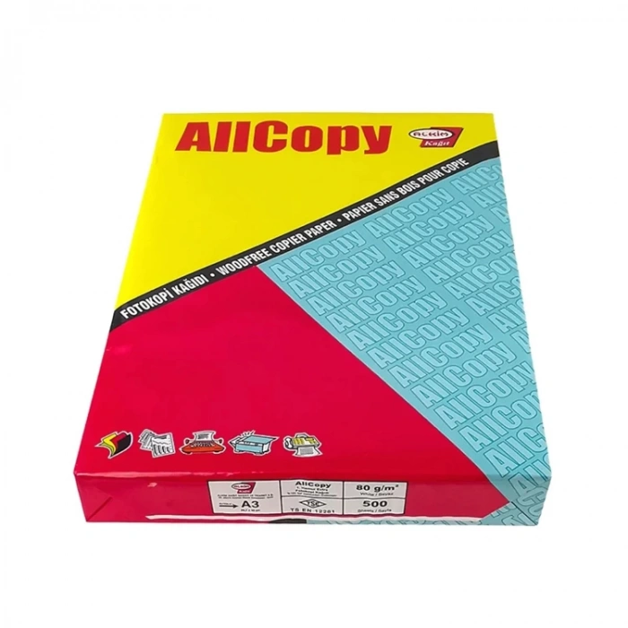 ALL COPY A3 80 GR FOTOKOPİ KAĞIDI