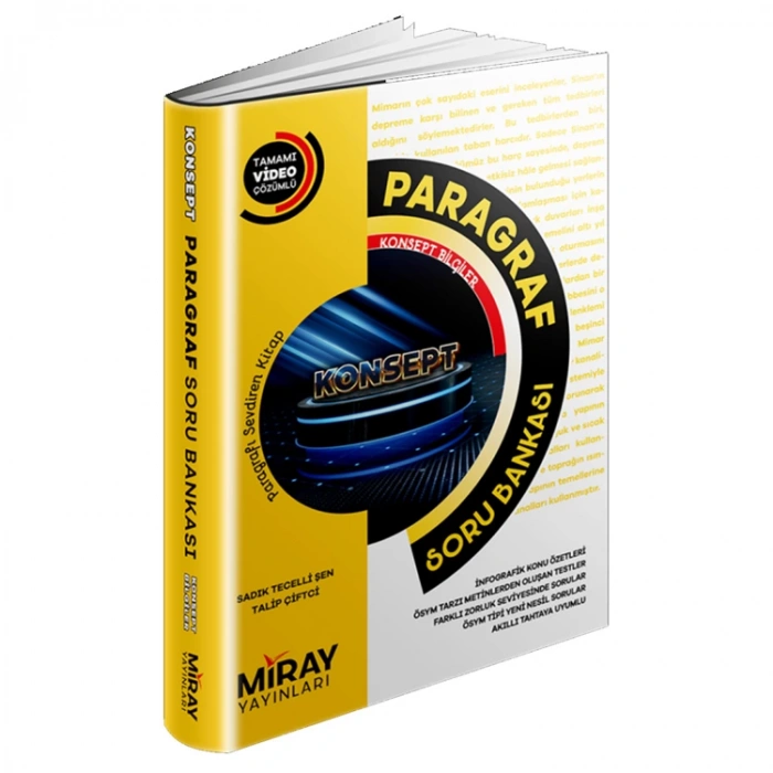 MİRAY YAYINLARI PARAGRAF KONSEPT SORU BANKASI