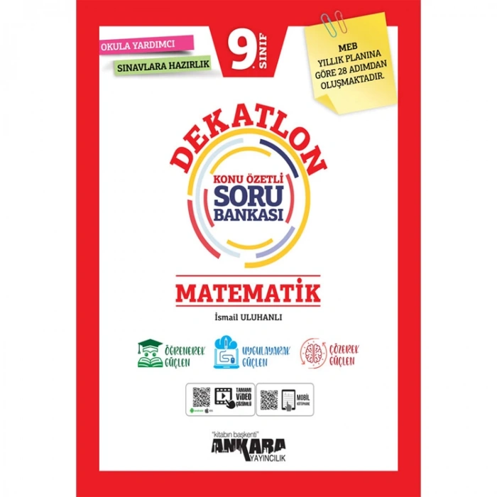 ANKARA 9.SINIF DEKATLON MATEMATİK SORU BANKASI