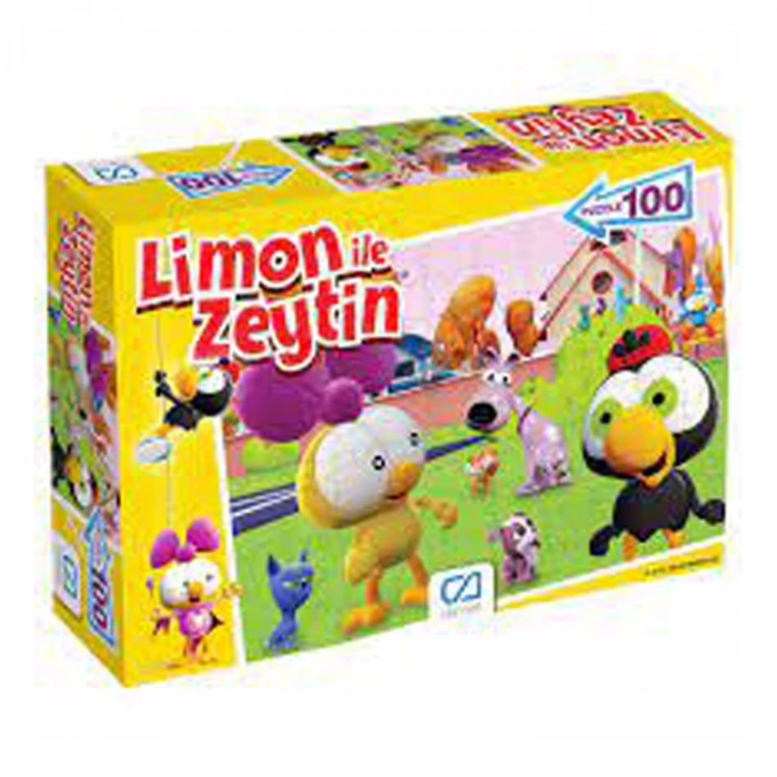 CA GAMES 5084 LİMON İLE ZEYTİN YAPBOZ/PUZZLE 100 PARÇA