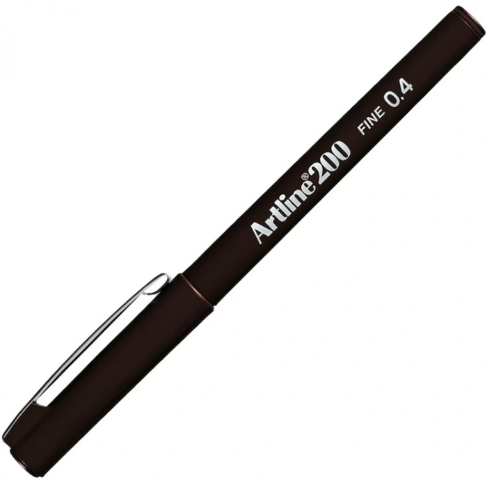 ARTLINE EK-200N FINE LINE PEN 0.4 MM DARK BROWN