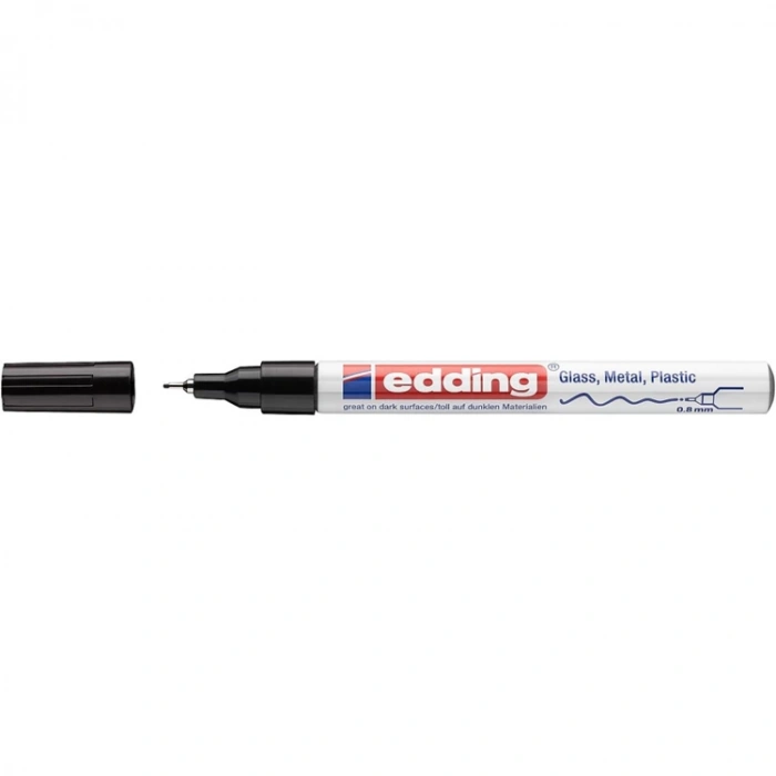 EDDING E-780 PAINT MARKER KALEM SİYAH