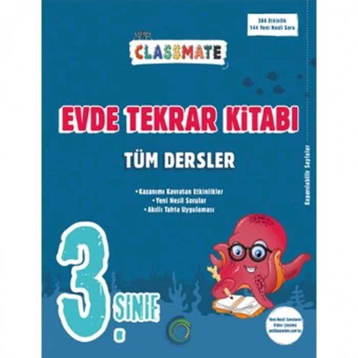 OKYANUS 6. SINIF CLASSMATE TÜM DERSLER EVDE TEKRAR KİTABI