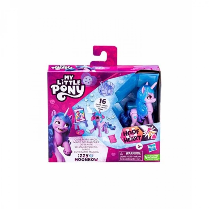 MY LITTLE PONY F3869/F5252 SEVİMLİ İŞARET SİHRİ IZZY MOONBOW FİGÜR