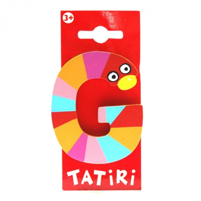 TATİRİ AHŞAP DEKORATİF HARF (G)