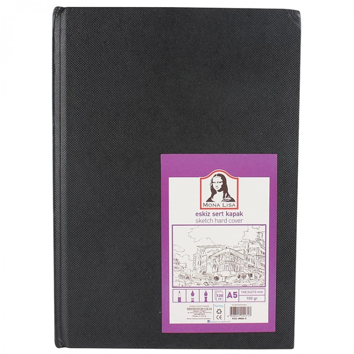 SÜDOR MN06-5 ESKİZ SERT KAPAK DEFTER A5 100 GR 120yp