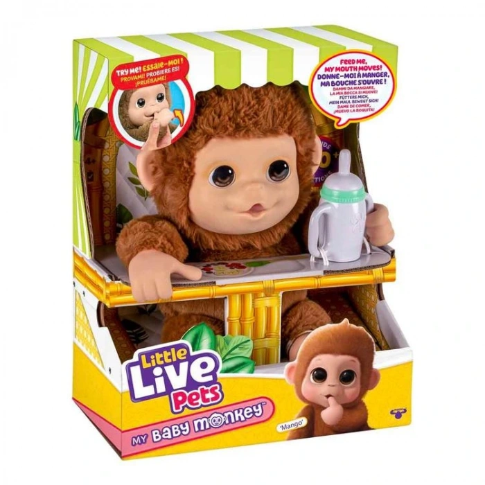 GIOCHI LITTLE LIVE PETS 26613-4 YAVRU MAYMUN