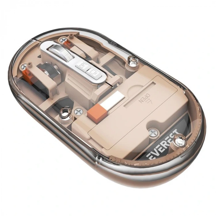 EVEREST SM-BT29 GLASSY USB ROSE GOLD TRANSPARAN BLUETOOTH VE 2.4GHZ KABLOSUZ MOUSE
