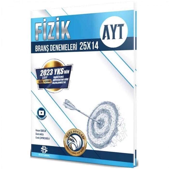 BİLGİ SARMAL YKS AYT FİZİK 25x14 BRANŞ DENEMELERİ 2023