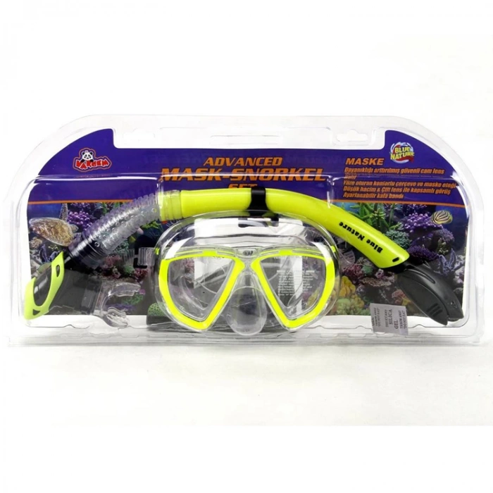VARDEM VRD2010 ADVANCED MASKE VE SNORKEL SET