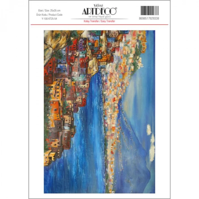 ARTDECO KOLAY TRANSFER 25X35CM DESEN 54