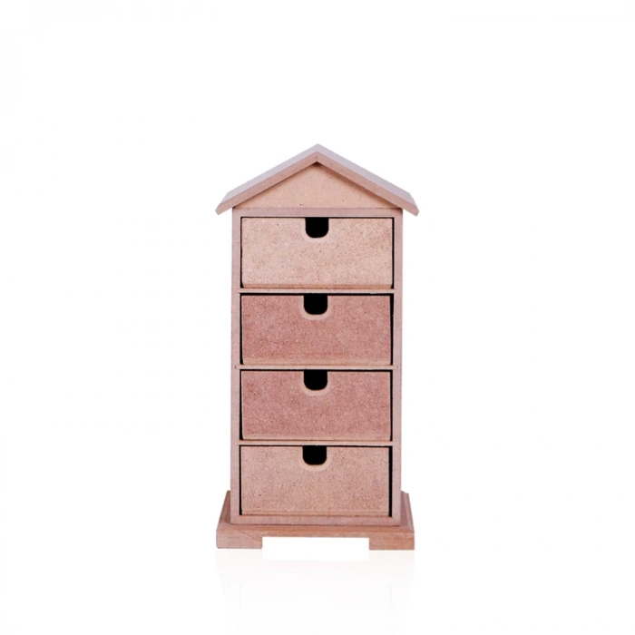 TEKNOPOİNT AHŞAP HOBY KT01 KULE TAKI KUTUSU