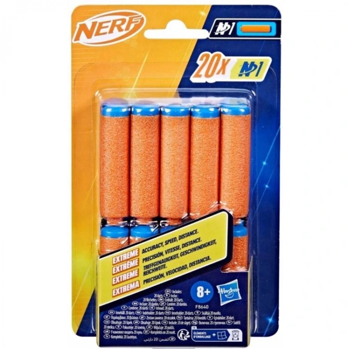 NERF N SERIES F8640 YEDEK SÜNGER MERMİ 20Lİ  8+