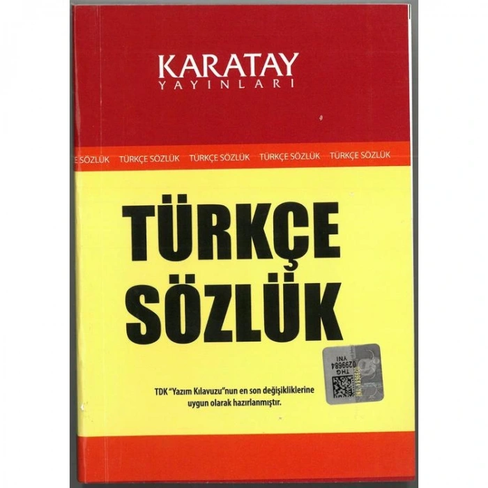 KARATAY TÜRKÇE  SÖZLÜK