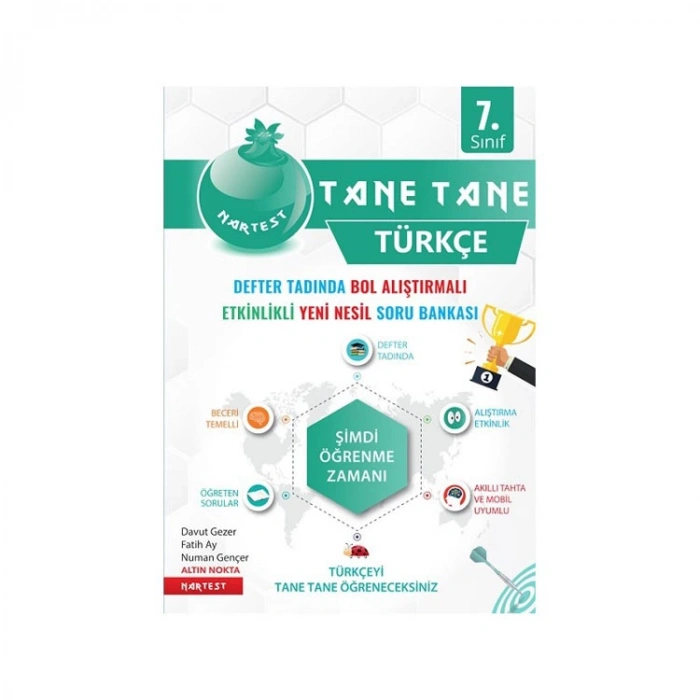 NARTEST 7. SINIF DEFTER TADINDA TANE TANE TÜRKÇE