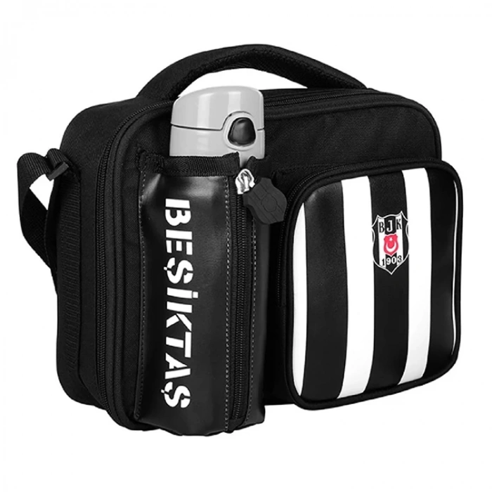 ME BEŞİKTAŞ 24354 ME COLLECTION BESLENME ÇANTASI ÇUBUK SİYAH-BEYAZ ÇİZGİLİ