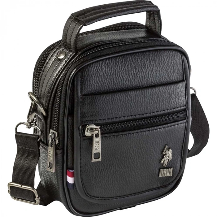 U.S POLO PLEVR8415 ERKEK EL VE OMUZ ÇANTASI SİYAH