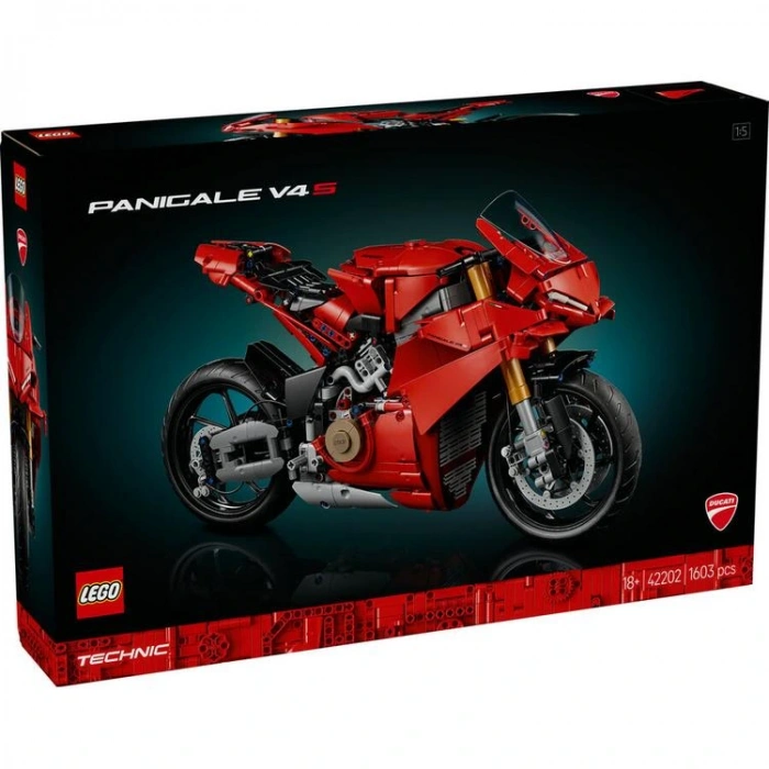 LEGO TECHNIC 42202 DUCATİ PANİGALE V4 S MOTOSİKLET 1603 PARÇA 18 +
