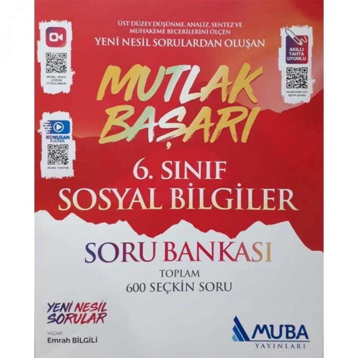 MUBA 6. SINIF MUTLAK BAŞARI SOSYAL BİLGİLER SORU BANKASI