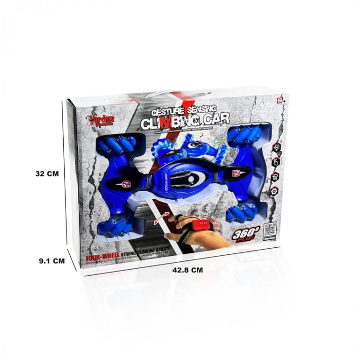 VARDEM RQ-2087 BİLEKTEN KONTROLLÜ FULL FONKSİYONLU ŞARJLI IŞIKLI AKROBAT ARABA