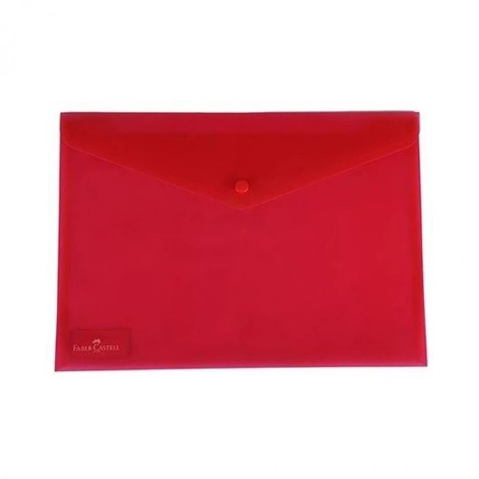 FABER CASTELL ÇIT ÇITLI DOSYA KIRMIZI
