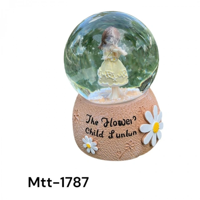 MOTTO MTT-1787 PİLLİ KAR KÜRESİ IŞIKLI ÜFLEMELİ BÜYÜK BOY -  THE FLOWER CHILD LUNLUN