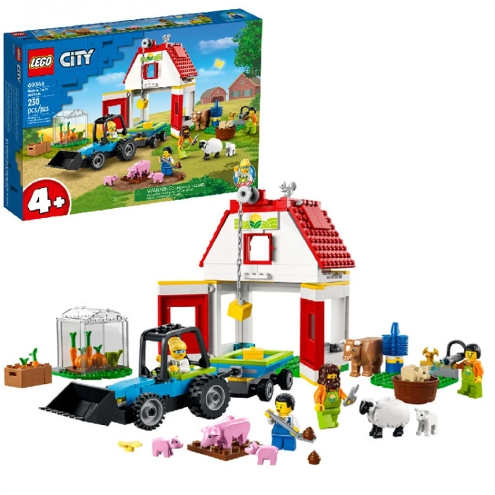 LEGO CITY 6379667 60346 AHIR VE ÇİFTLİK HAYVANLARI