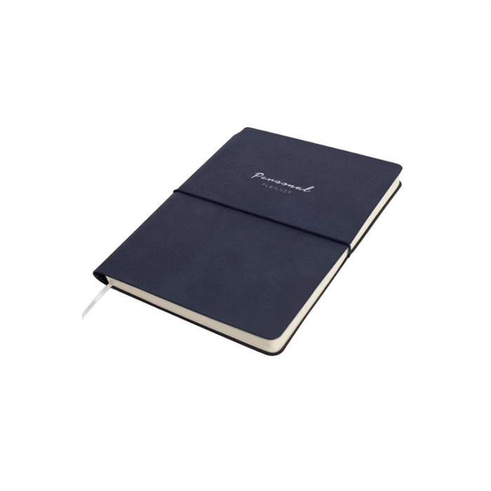 VICTORIAS JOURNALS 1089 KUKA SOFT KAPAK NOTEBOOK 14.8x21cm A5 80gr.96YP. ÇİZGİLİ DEFTER LACİVERT