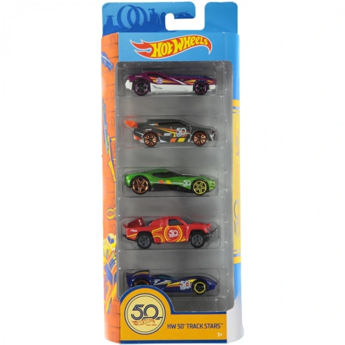 MATTEL HOT WHEELS 01806 5 Lİ ARABA SETİ 3+