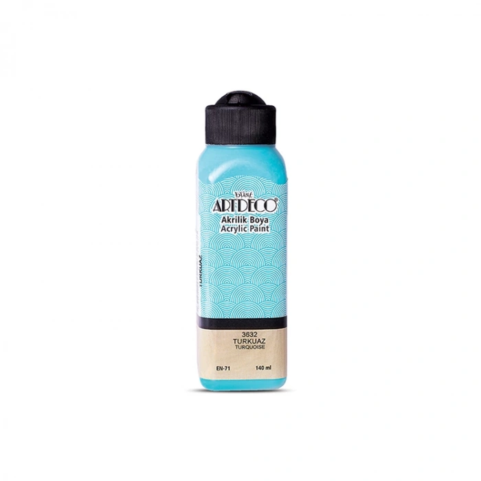 ARTDECO AKRİLİK BOYA 140 ML. TURKUAZ