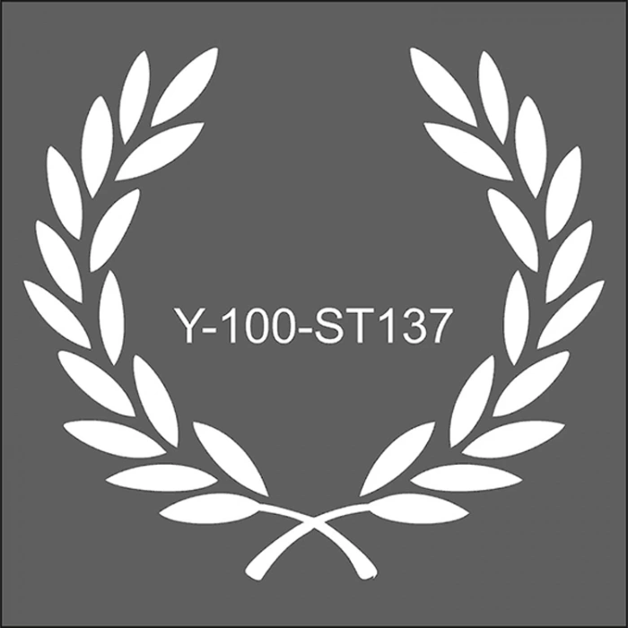 ARTDECO STENCİL 30X30CM DEFNE TACI 137