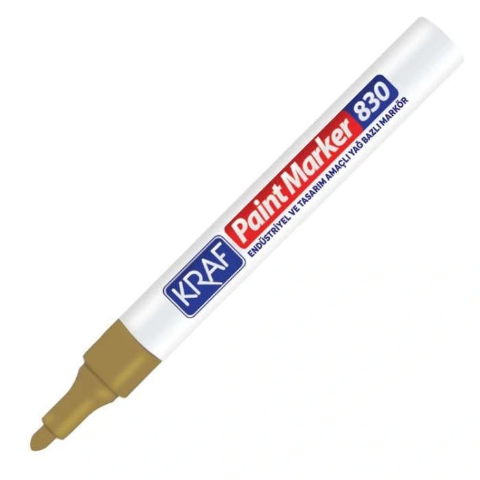 KRAF 830 PAINT MARKER KALEM ALTIN