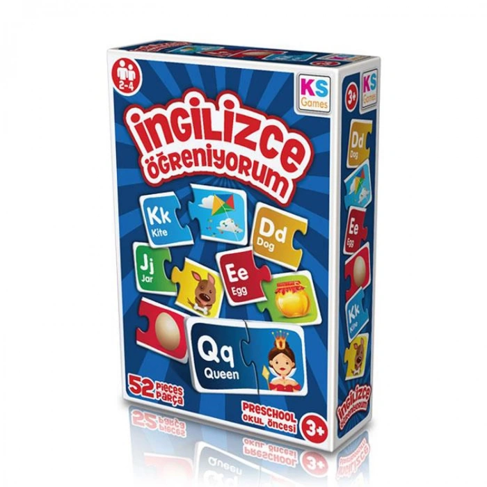 KS GAMES EG258 İNGİLİZCE ÖĞRENİYORUM 3+