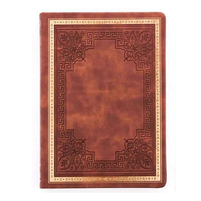 VICTORIAS JOURNALS 8682 14x20cm 80gr.160YP OLD BOOK ÇİZGİLİ DEFTER KAHVERENGİ