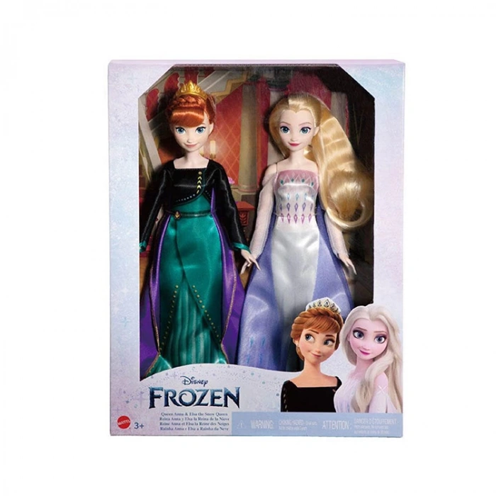 DISNEY FROZEN HMK51 KARLAR ÜLKESİ PRENSESLERİ ELSA VE ANNA (2Lİ PAKET)