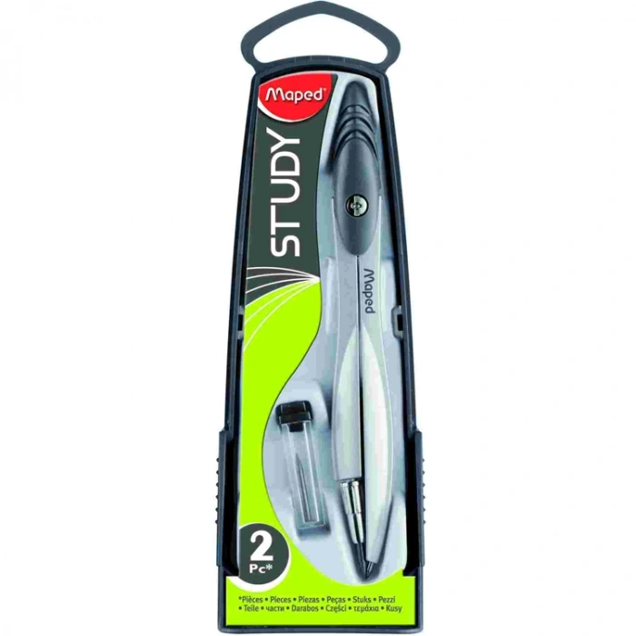 MAPED 119450 STUDY UÇLU PERGEL + UÇ KUTUSU