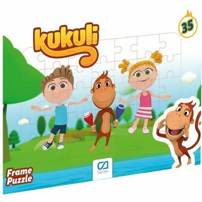 CA GAMES 5137-5138 KUKULİ FRAME PUZZLE/YAPBOZ 35 PARÇA