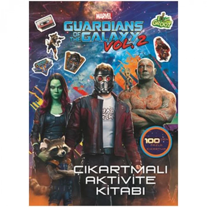 MARVEL GUARDIANS OF THE GALAXY VOL.2 ÇIKARTMA KİTABI