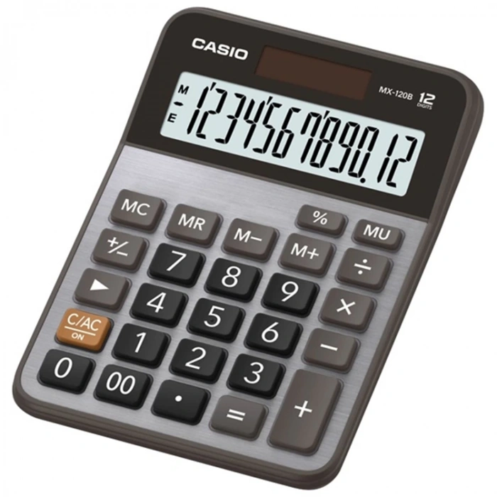 CASIO MX-120B 12 HANE MASAÜSTÜ HESAP MAKİNESİ