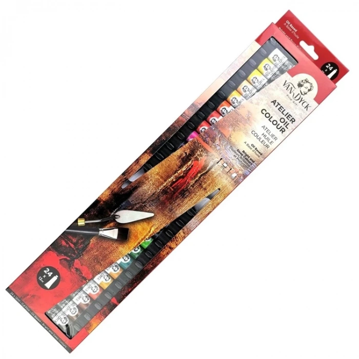 VAN DYCK VD384620 ATELIER YAĞLI BOYA SET TÜP 24X12ml YAĞLI BOYA