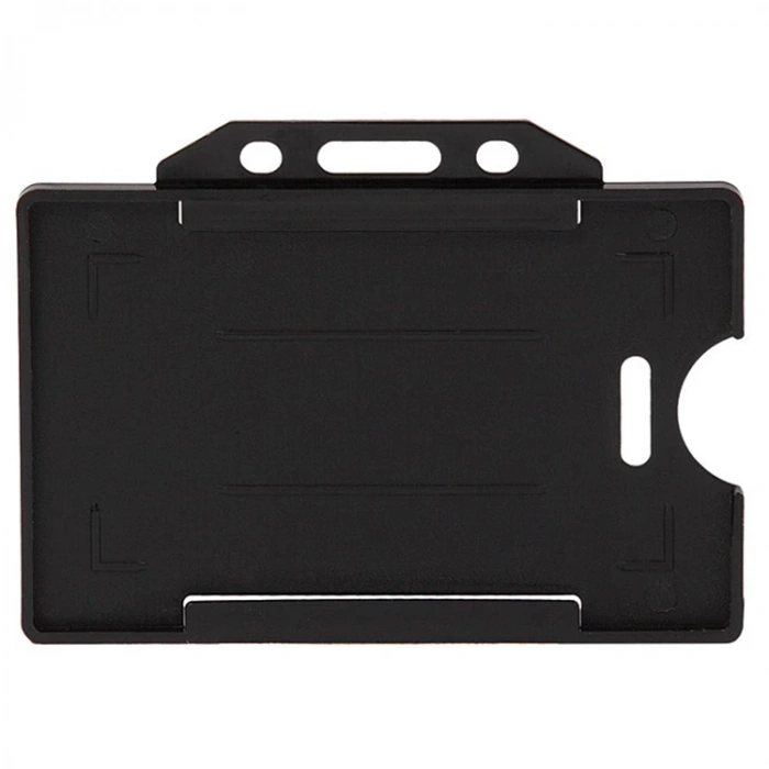 KRAF 509G PLASTİK YATAY MUHAFAZA KART KABI SİYAH