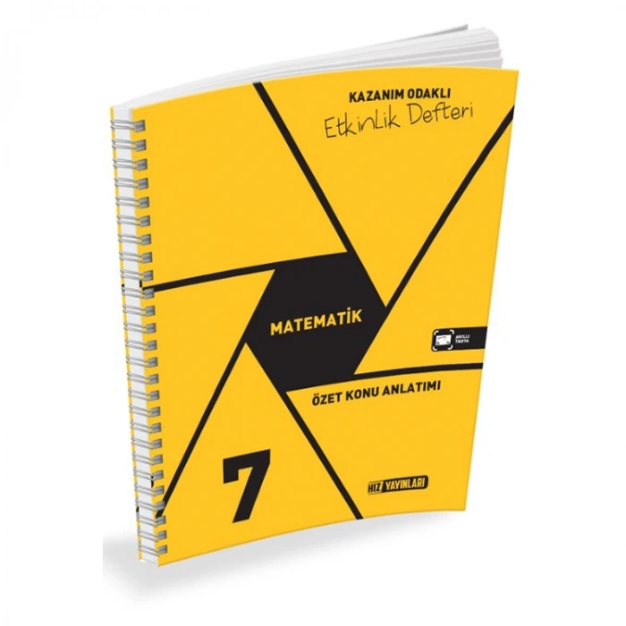 HIZ 7. SINIF MATEMATİK ÖZET KONU ANLATIMLI ETKİNLİK DEFTERİ