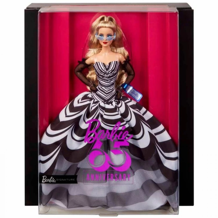 BARBIE HRM58 65. YIL ÖZEL KOLEKSİYON BEBEKLERİ BLONDE